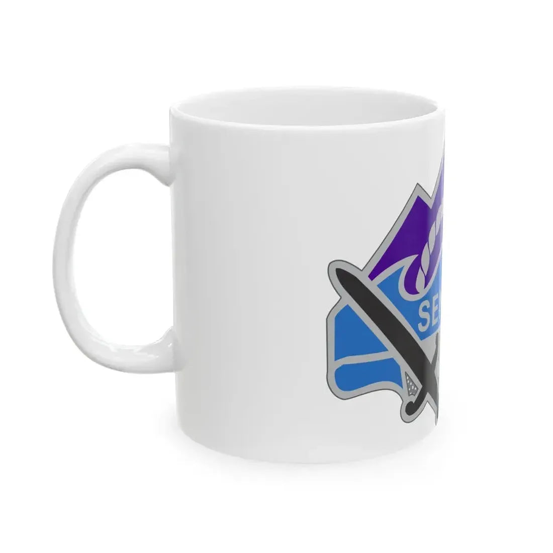 350 Civil Affairs Command 2 (U.S. Army) White Coffee Mug - Go Mug Yourself