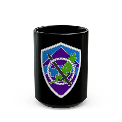 350 Civil Affairs Command 3 (U.S. Army) Black Coffee Mug 15oz - Go Mug Yourself