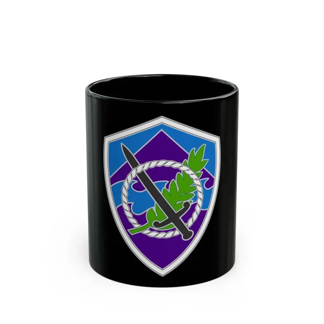 350 Civil Affairs Command 3 (U.S. Army) Black Coffee Mug - Go Mug Yourself