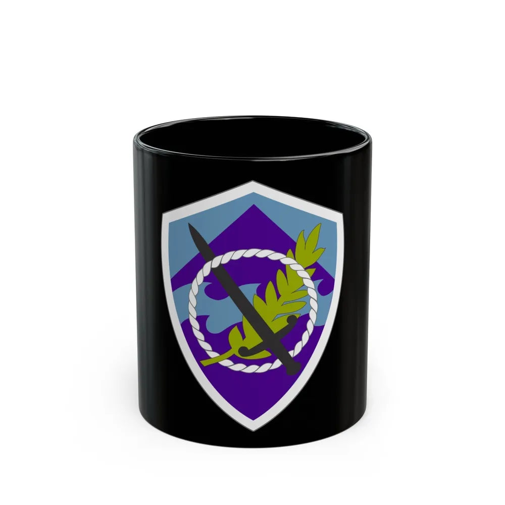 350 Civil Affairs Command (U.S. Army) Black Coffee Mug-11oz-Go Mug Yourself