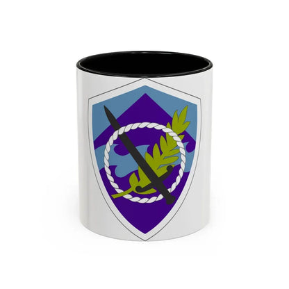 350 Civil Affairs Command (U.S. Army) Accent Coffee Mug 11oz Black - Go Mug Yourself