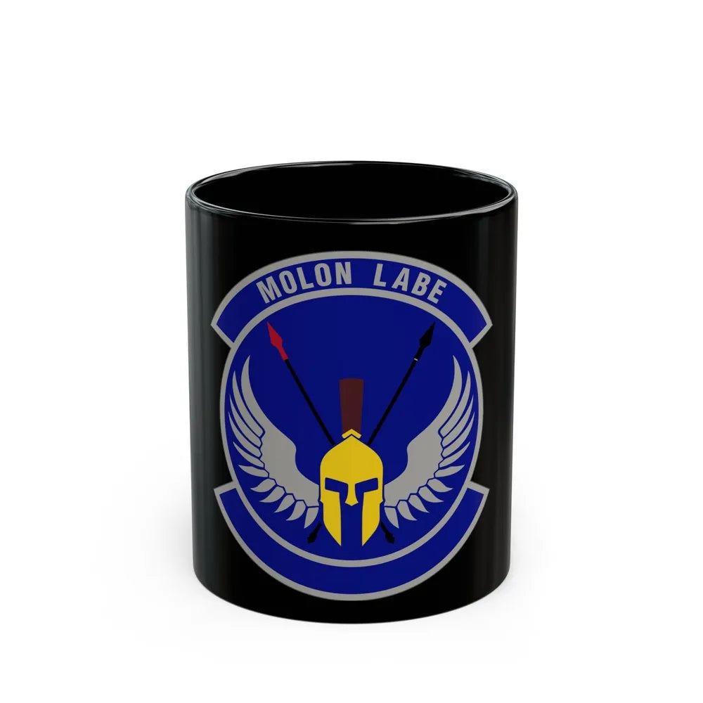 350 Special Warfare Training Squadron AETC (U.S. Air Force) Black Coffee Mug-11oz-Go Mug Yourself