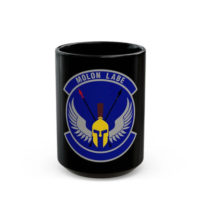 350 Special Warfare Training Squadron AETC (U.S. Air Force) Black Coffee Mug-15oz-Go Mug Yourself