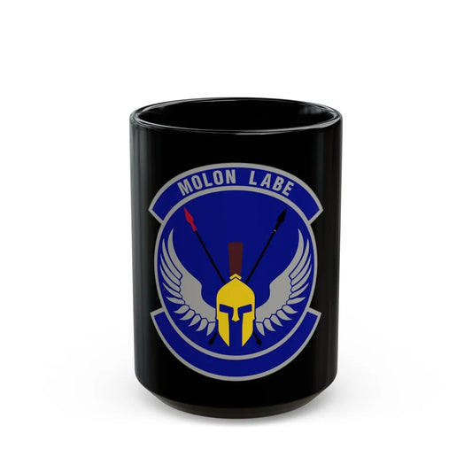 350 Special Warfare Training Squadron AETC (U.S. Air Force) Black Coffee Mug-15oz-Go Mug Yourself