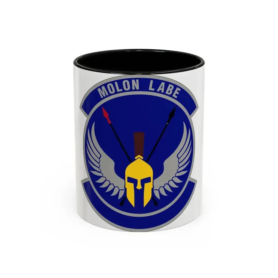 350 Special Warfare Training Squadron AETC (U.S. Air Force) Accent Coffee Mug 11oz Black - Go Mug Yourself
