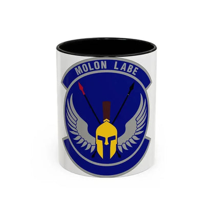 350 Special Warfare Training Squadron AETC (U.S. Air Force) Accent Coffee Mug 11oz Black - Go Mug Yourself