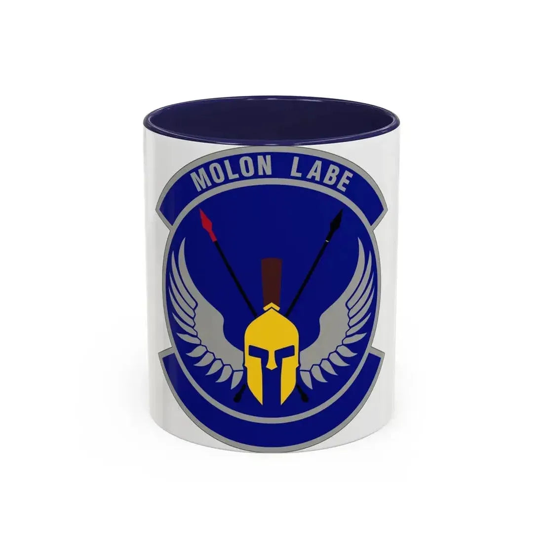 350 Special Warfare Training Squadron AETC (U.S. Air Force) Accent Coffee Mug 11oz Navy - Go Mug Yourself