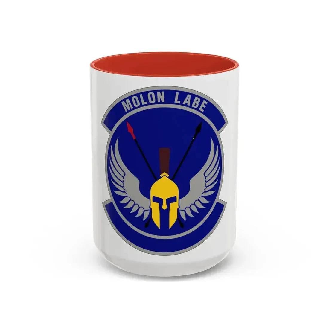 350 Special Warfare Training Squadron AETC (U.S. Air Force) Accent Coffee Mug 15oz Red - Go Mug Yourself