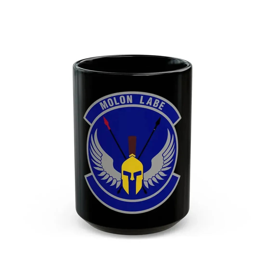 350 Special Warfare Training Squadron AETC (U.S. Air Force) Black Coffee Mug 15oz - Go Mug Yourself