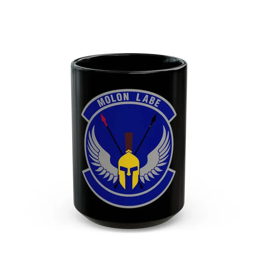 350 Special Warfare Training Squadron AETC (U.S. Air Force) Black Coffee Mug 15oz - Go Mug Yourself