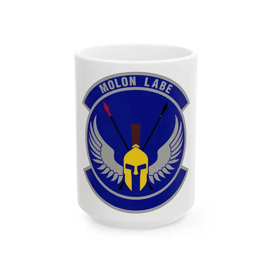 350 Special Warfare Training Squadron AETC (U.S. Air Force) White Coffee Mug 15oz - Go Mug Yourself