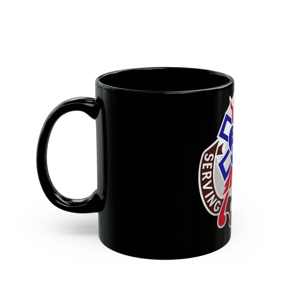 350 Surgical Hospital (U.S. Army) Black Coffee Mug-Go Mug Yourself