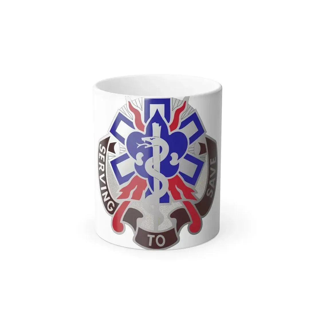 350 Surgical Hospital (U.S. Army) Color Changing Coffee Mug 11oz - Go Mug Yourself