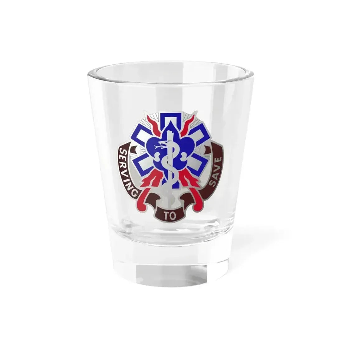 350 Surgical Hospital (U.S. Army) Shot Glass 1.5oz 1.5oz - Go Mug Yourself
