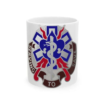 350 Surgical Hospital (U.S. Army) White Coffee Mug 11oz - Go Mug Yourself