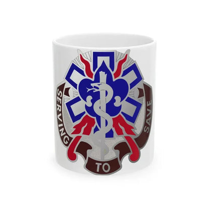 350 Surgical Hospital (U.S. Army) White Coffee Mug 11oz - Go Mug Yourself