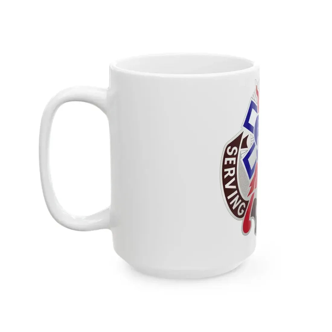 350 Surgical Hospital (U.S. Army) White Coffee Mug - Go Mug Yourself