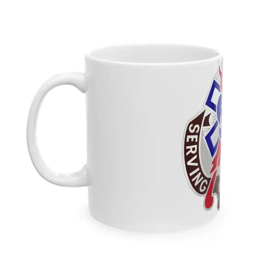 350 Surgical Hospital (U.S. Army) White Coffee Mug - Go Mug Yourself