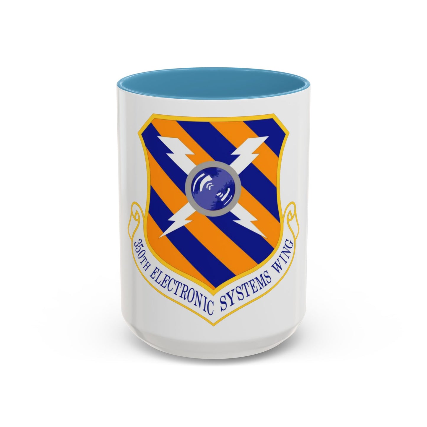 350th Electronic Systems Wing (U.S. Air Force) Accent Coffee Mug
