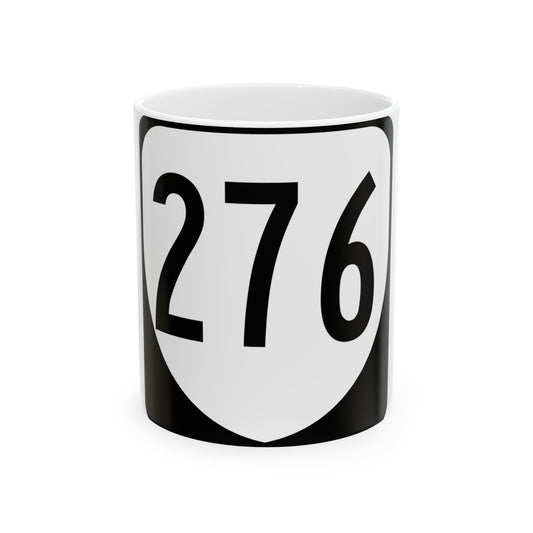 Virginia 276 1980 (Virginia) (Road Sign) White Coffee Mug