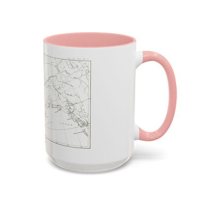 Alaska - Sketch Map (1891) (Map) Accent Coffee Mug