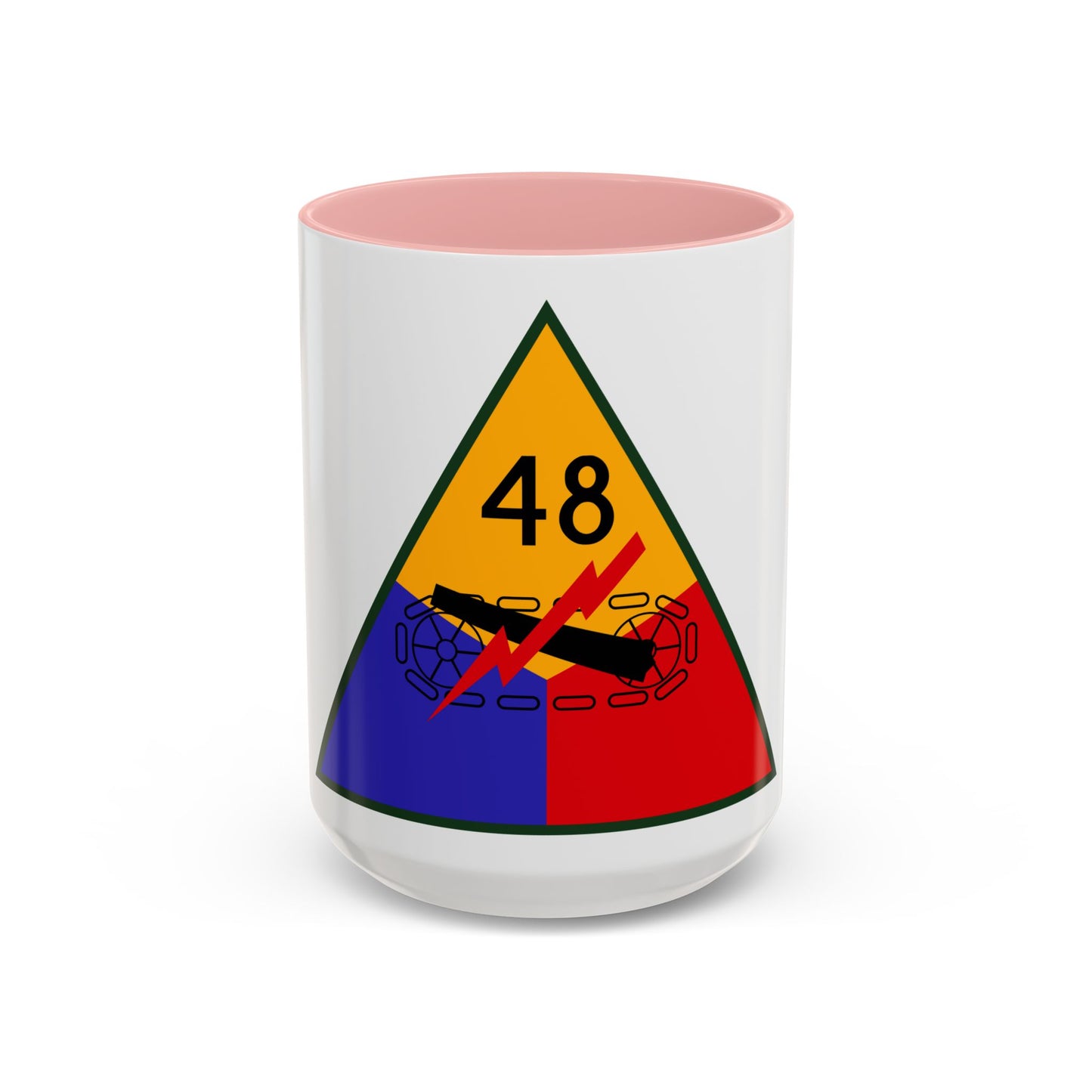 48th Armored Division (U.S. Army) Accent Coffee Mug