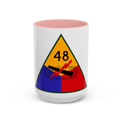 48th Armored Division (U.S. Army) Accent Coffee Mug