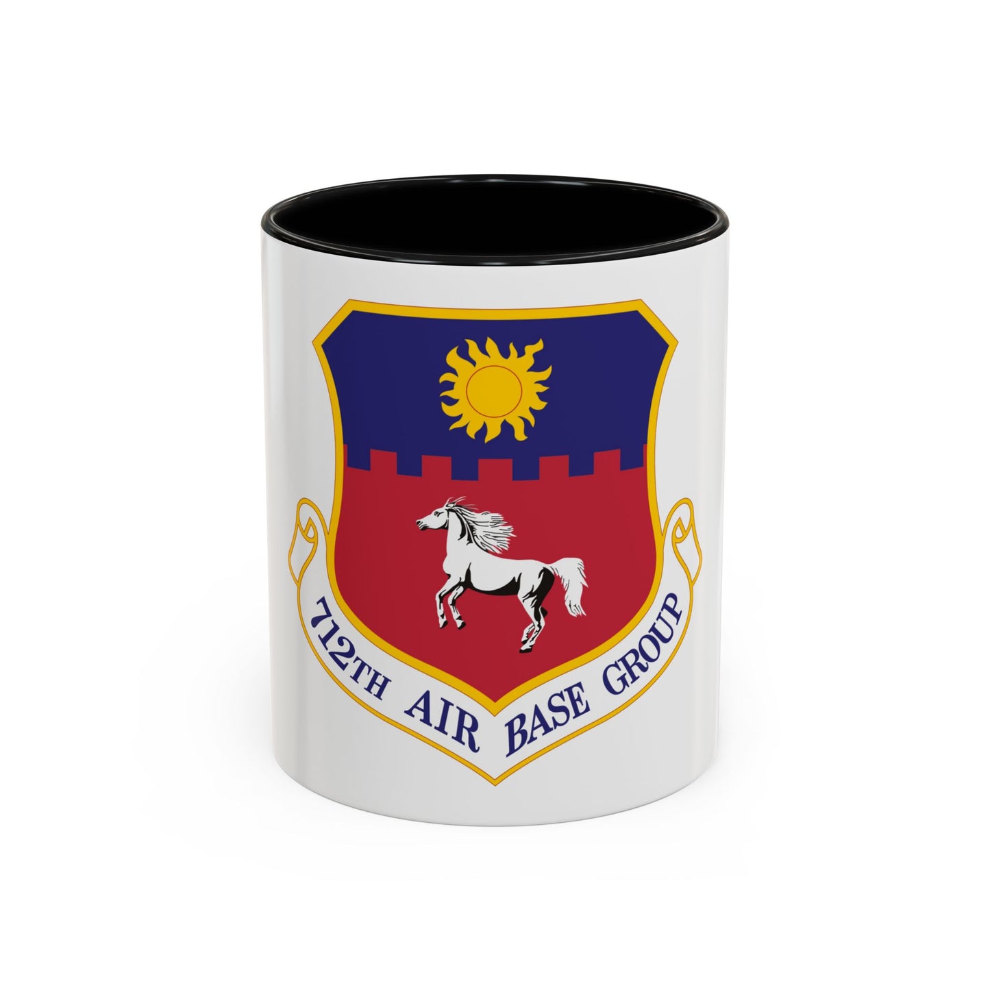 712th Air Base Group (U.S. Air Force) Accent Coffee Mug