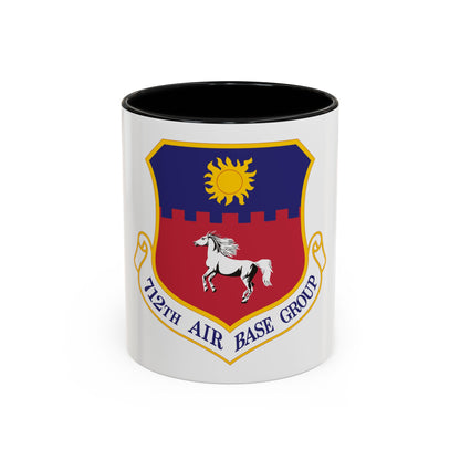 712th Air Base Group (U.S. Air Force) Accent Coffee Mug