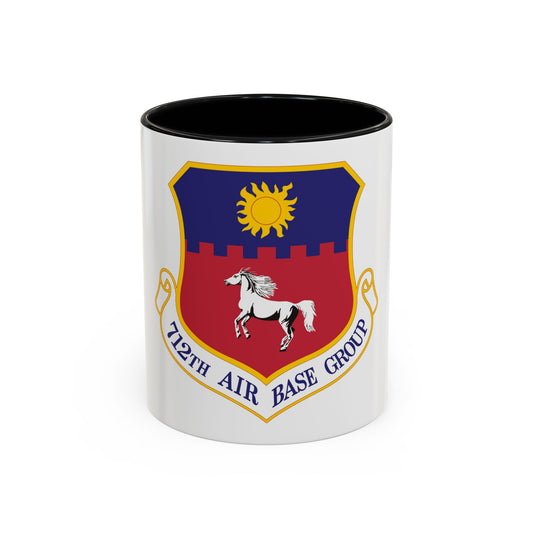 712th Air Base Group (U.S. Air Force) Accent Coffee Mug