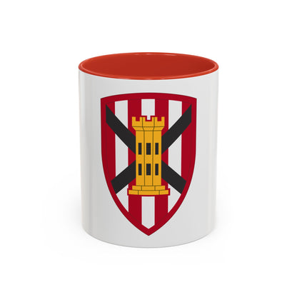 7 Engineer Brigade (U.S. Army) Accent Coffee Mug
