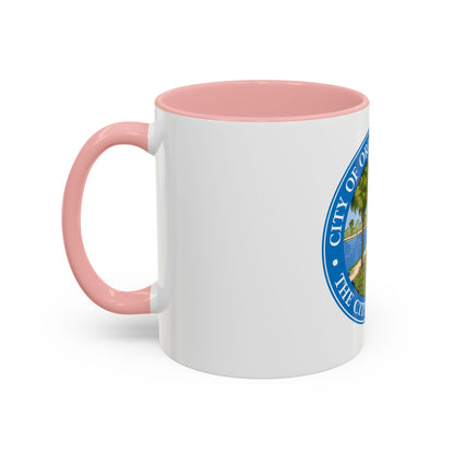 Seal of Orlando Florida - Accent Coffee Mug