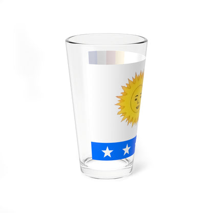 Bandera de Gual y Espana (Venezuela) Pint Glass 16oz