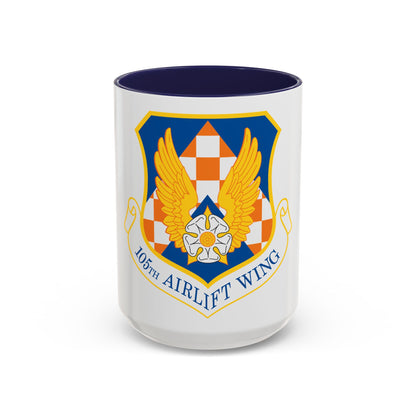 105th Airlift Wing (U.S. Air Force) Accent Coffee Mug