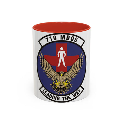 710th Medical Operations Squadron (U.S. Air Force) Accent Coffee Mug