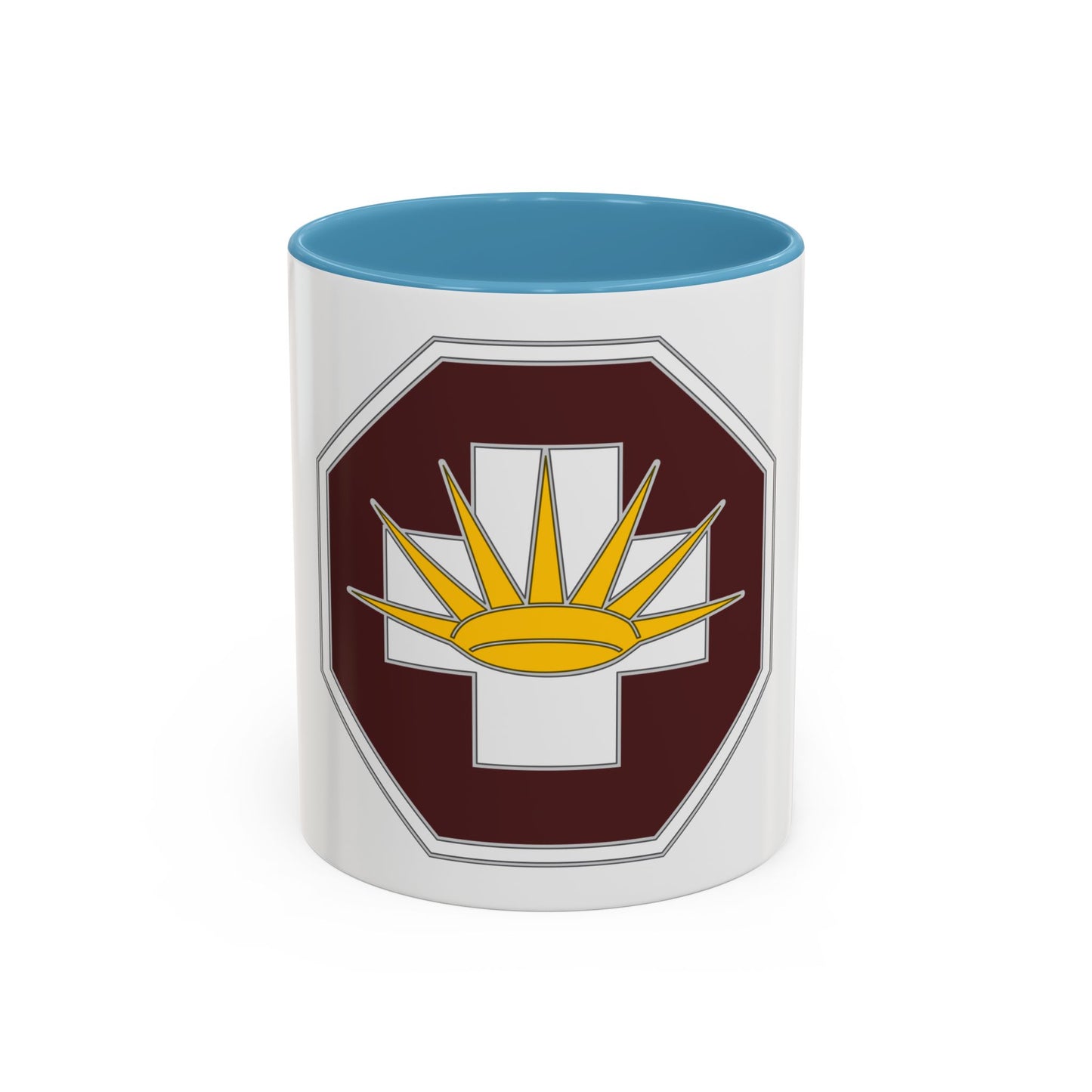 8 Medical Brigade 3 (U.S. Army) Accent Coffee Mug