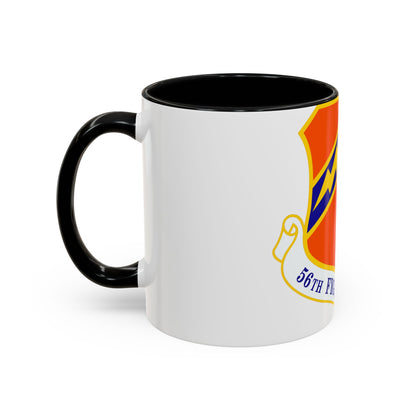 56th Fighter Wing (U.S. Air Force) Accent Coffee Mug