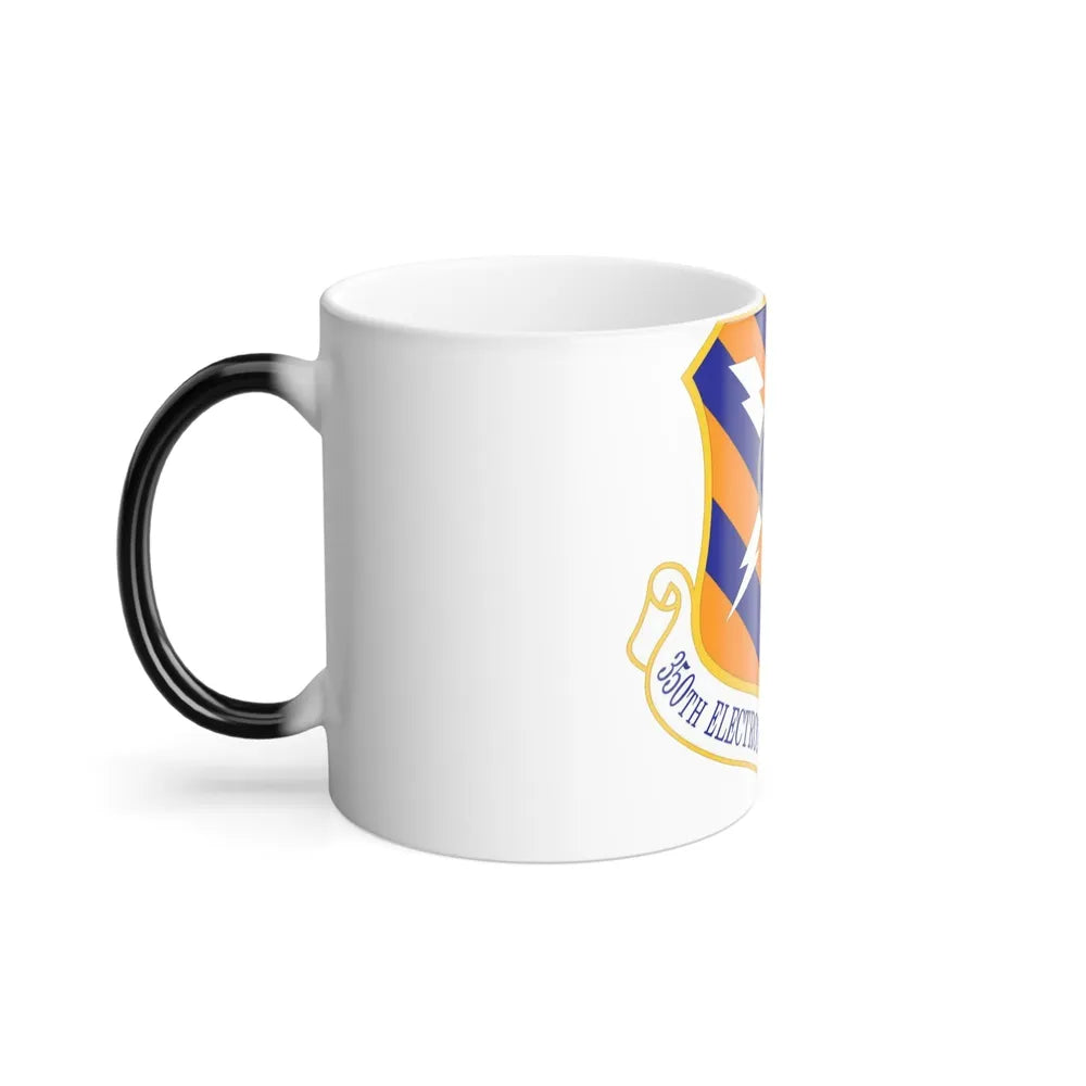 350th Electronic Systems Wing (U.S. Air Force) Color Changing Coffee Mug-Go Mug Yourself