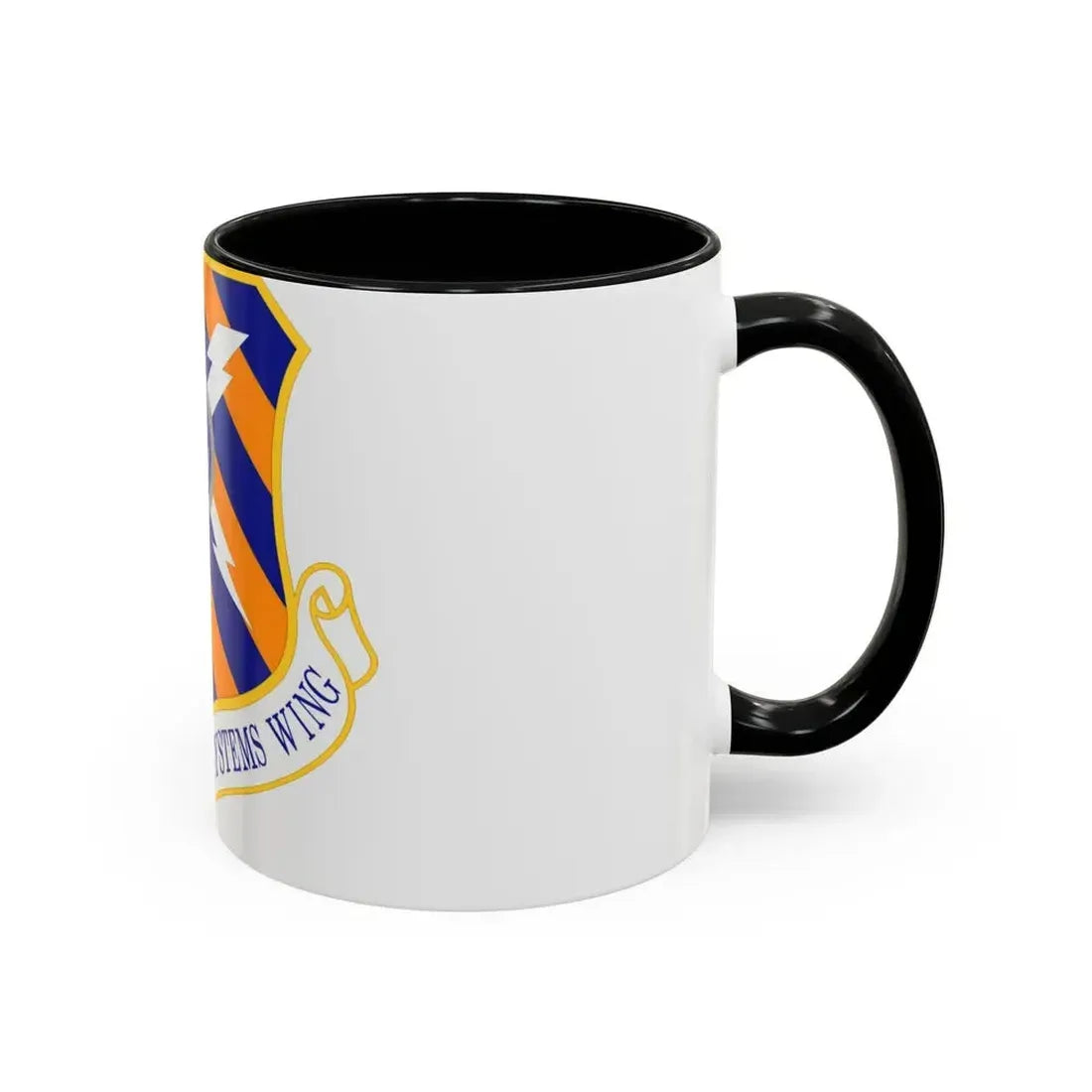 350th Electronic Systems Wing (U.S. Air Force) Accent Coffee Mug - Go Mug Yourself
