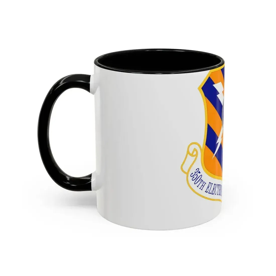 350th Electronic Systems Wing (U.S. Air Force) Accent Coffee Mug - Go Mug Yourself