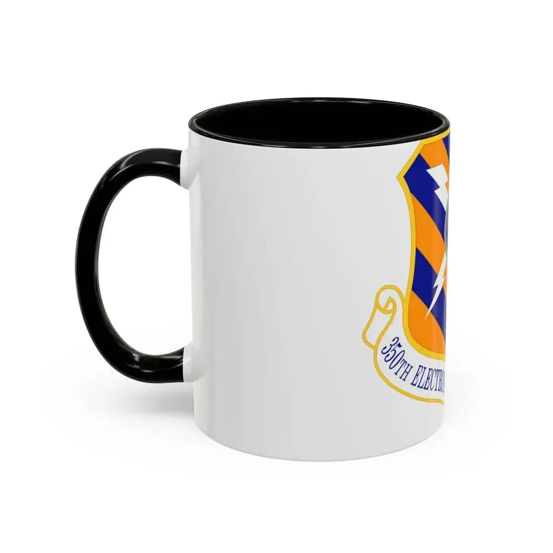 350th Electronic Systems Wing (U.S. Air Force) Accent Coffee Mug - Go Mug Yourself