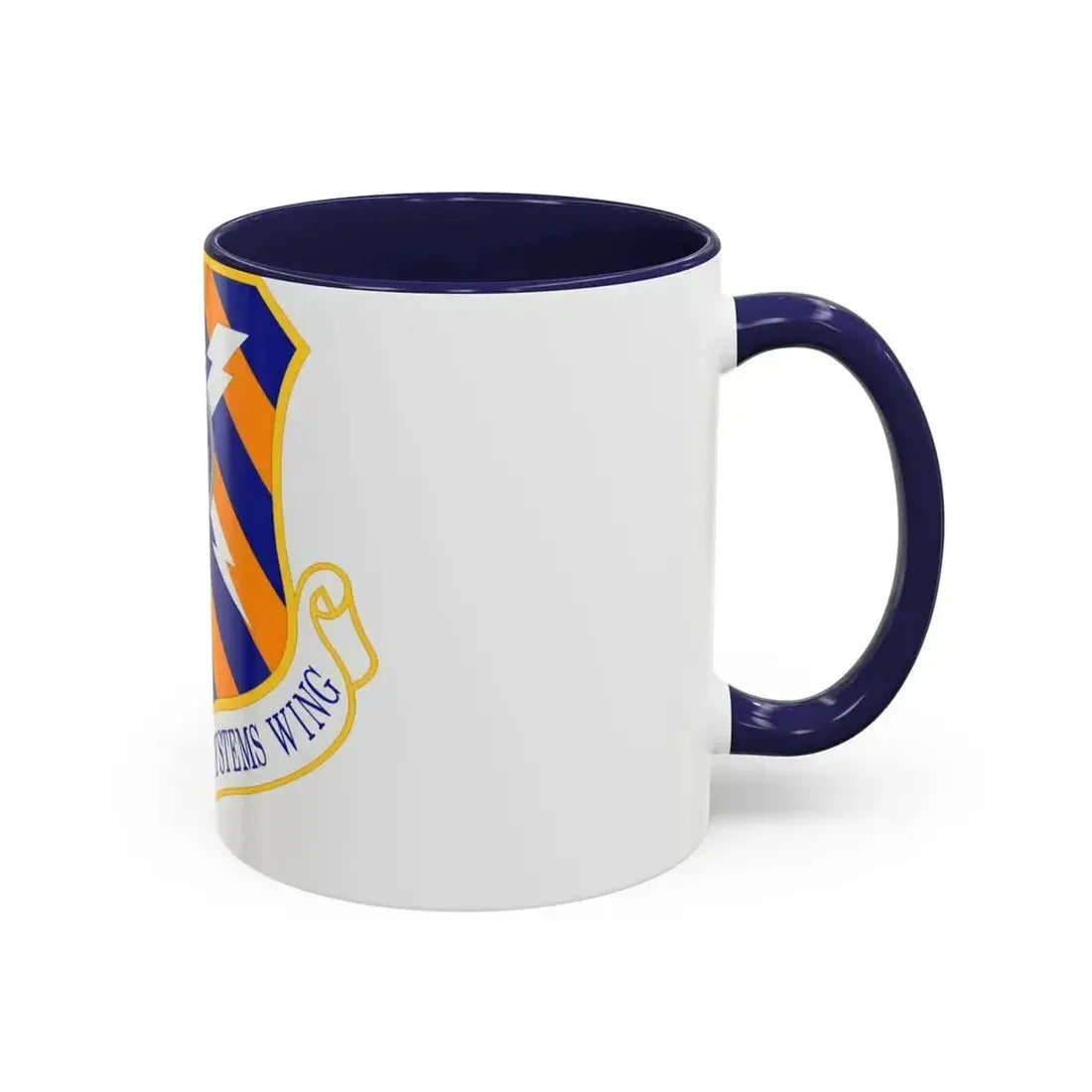 350th Electronic Systems Wing (U.S. Air Force) Accent Coffee Mug - Go Mug Yourself
