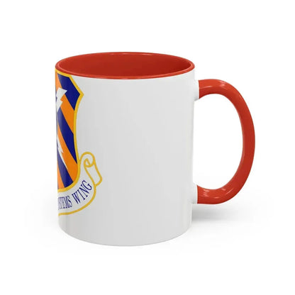 350th Electronic Systems Wing (U.S. Air Force) Accent Coffee Mug - Go Mug Yourself
