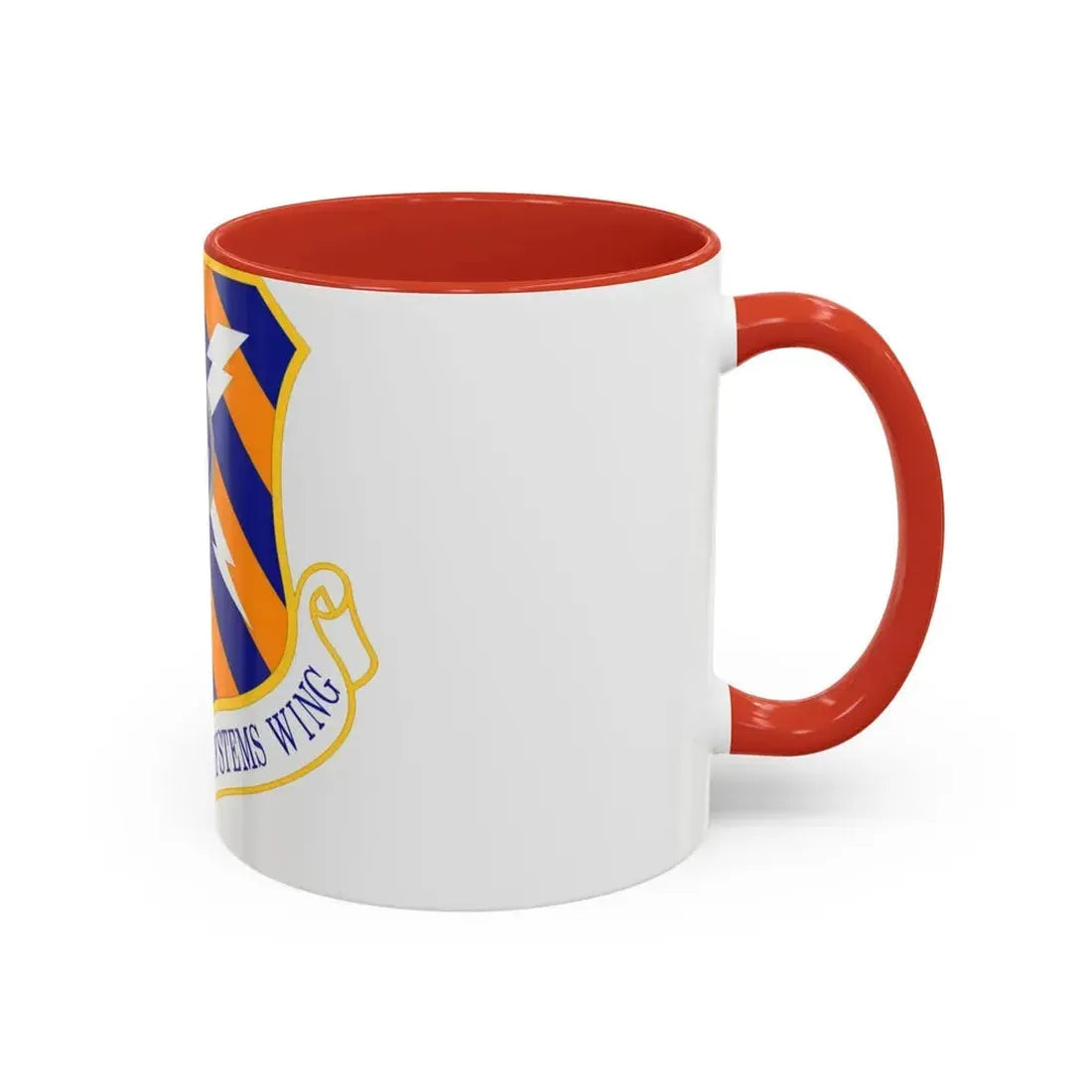350th Electronic Systems Wing (U.S. Air Force) Accent Coffee Mug - Go Mug Yourself