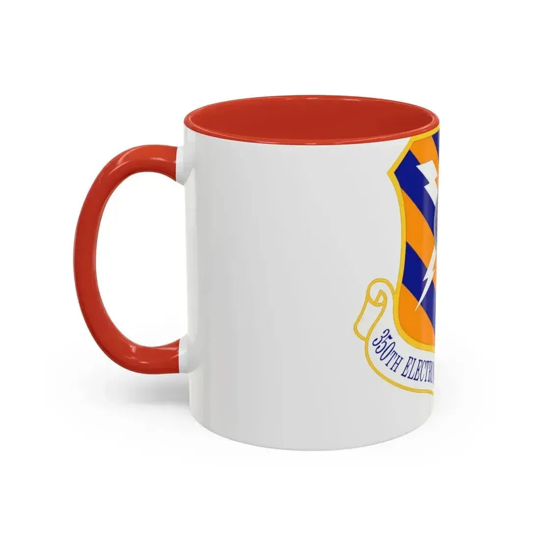 350th Electronic Systems Wing (U.S. Air Force) Accent Coffee Mug - Go Mug Yourself