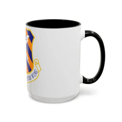 350th Electronic Systems Wing (U.S. Air Force) Accent Coffee Mug - Go Mug Yourself