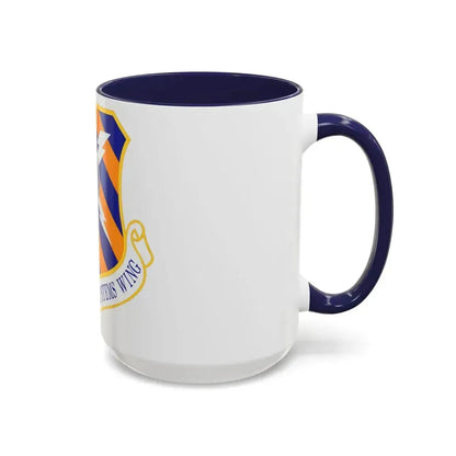 350th Electronic Systems Wing (U.S. Air Force) Accent Coffee Mug - Go Mug Yourself