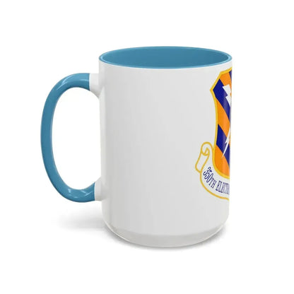 350th Electronic Systems Wing (U.S. Air Force) Accent Coffee Mug - Go Mug Yourself