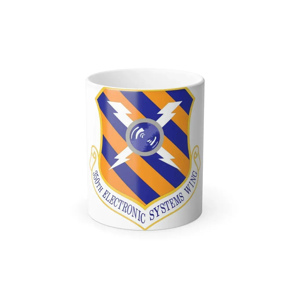 350th Electronic Systems Wing (U.S. Air Force) Color Changing Coffee Mug 11oz - Go Mug Yourself