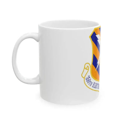 350th Electronic Systems Wing (U.S. Air Force) White Coffee Mug - Go Mug Yourself
